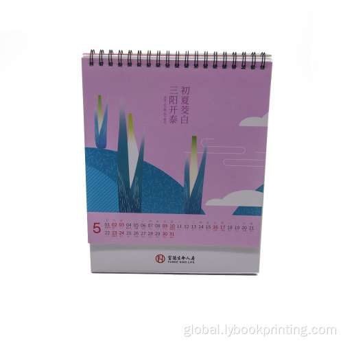 Desk Calendar wholesale customized free design wall calendars printing Factory